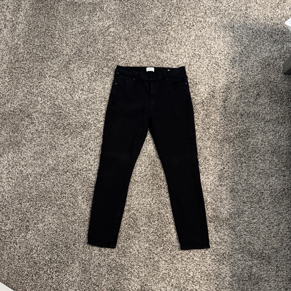 Citizens Of Humanity Rocket Ankle Black Skinny Jeans.